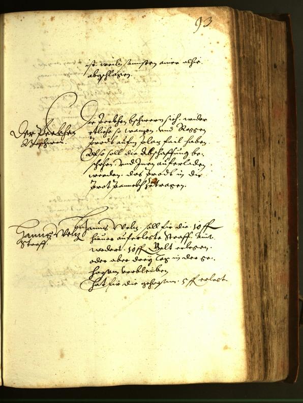 Archivio Storico della Città di Bolzano - BOhisto protocollo consiliare 1610 