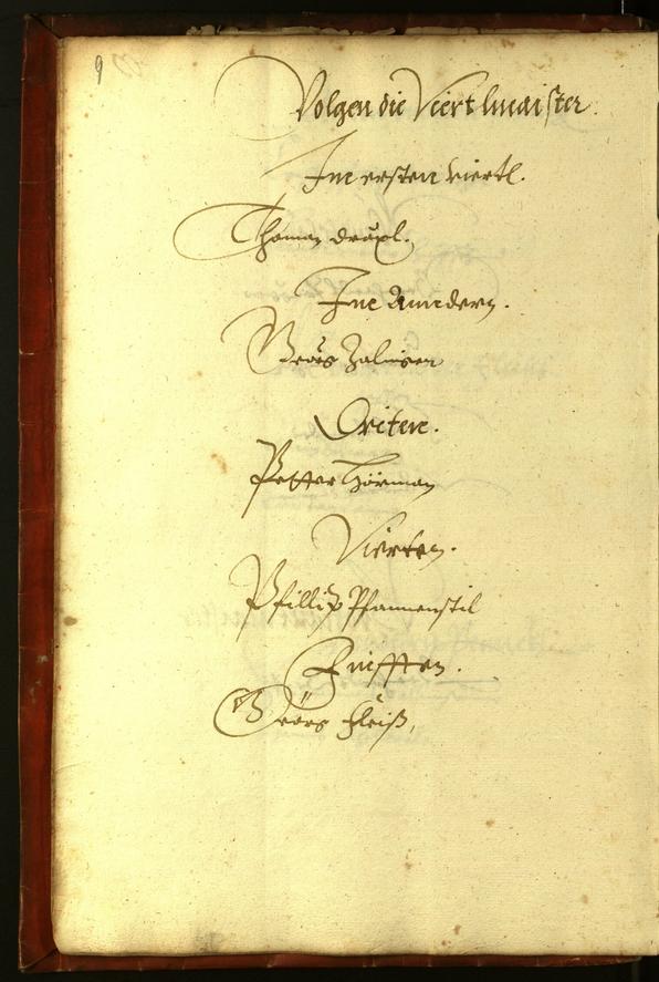 Civic Archives of Bozen-Bolzano - BOhisto Minutes of the council 1610 