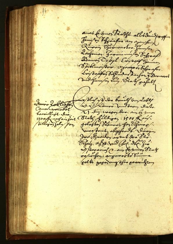 Stadtarchiv Bozen - BOhisto Ratsprotokoll 1610 