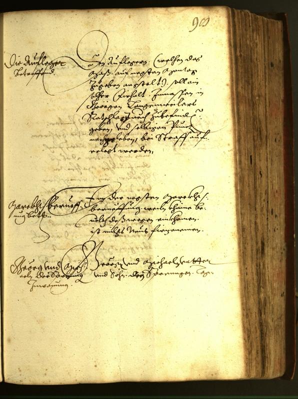 Stadtarchiv Bozen - BOhisto Ratsprotokoll 1610 