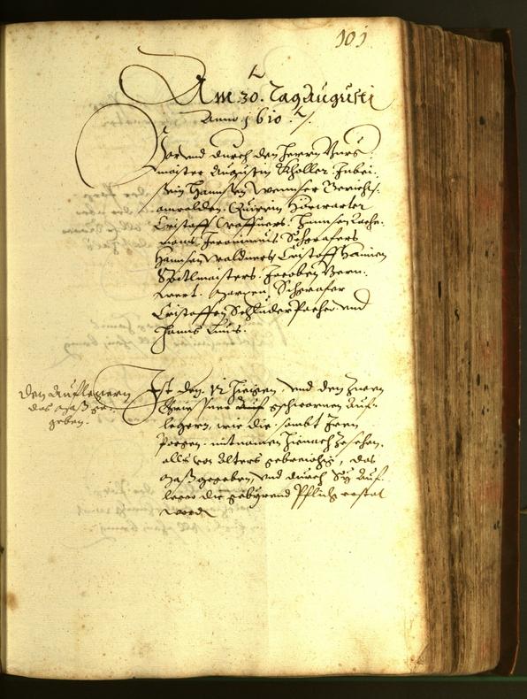 Civic Archives of Bozen-Bolzano - BOhisto Minutes of the council 1610 