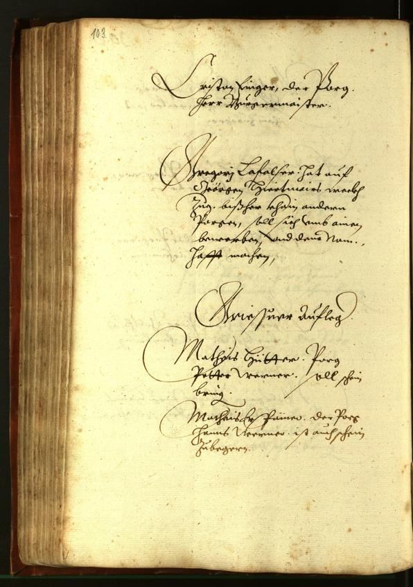 Civic Archives of Bozen-Bolzano - BOhisto Minutes of the council 1610 