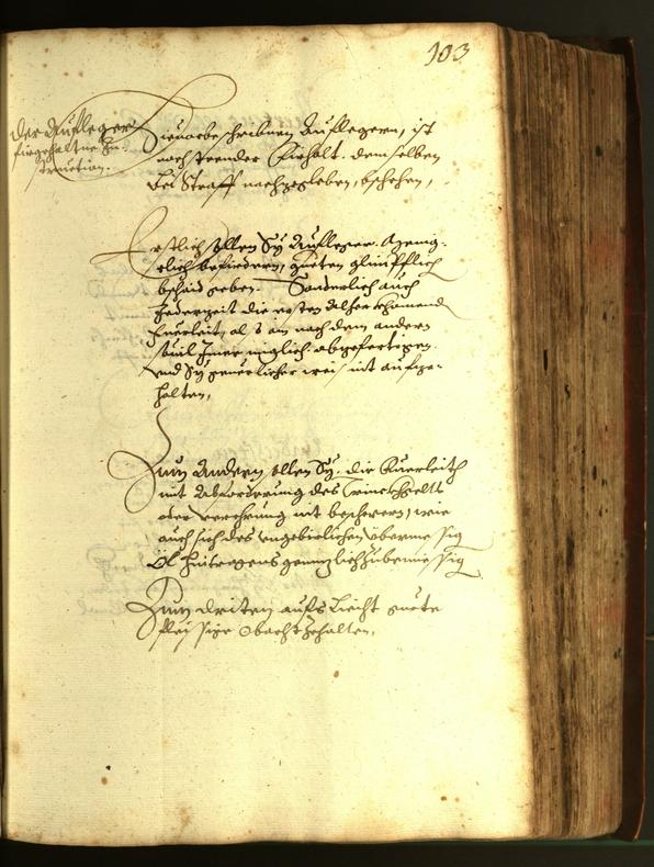 Stadtarchiv Bozen - BOhisto Ratsprotokoll 1610 