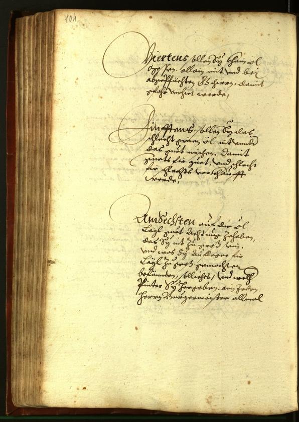 Stadtarchiv Bozen - BOhisto Ratsprotokoll 1610 