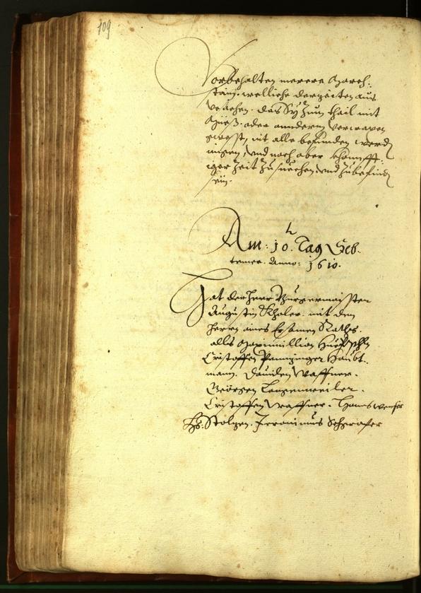 Civic Archives of Bozen-Bolzano - BOhisto Minutes of the council 1610 