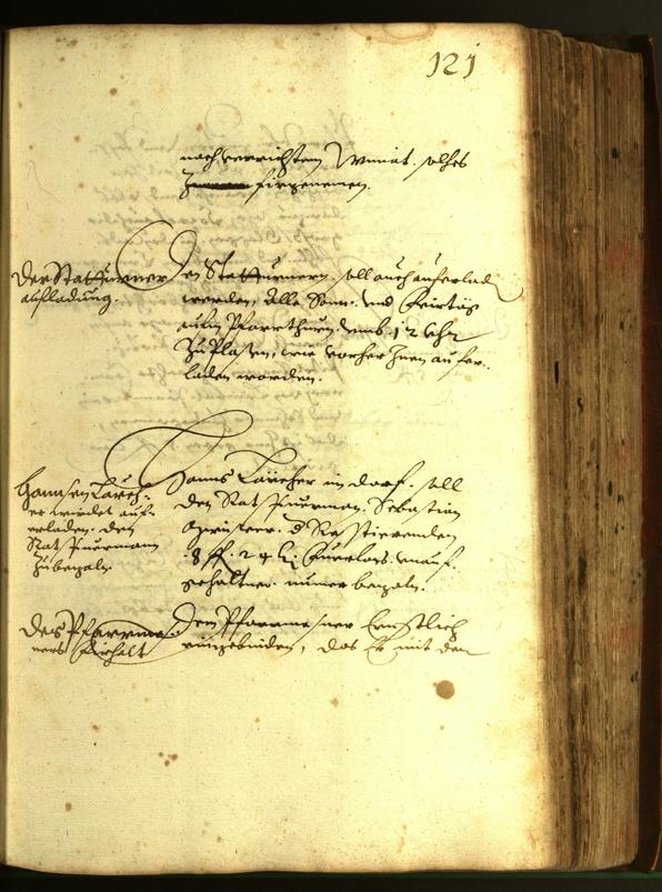 Civic Archives of Bozen-Bolzano - BOhisto Minutes of the council 1610 