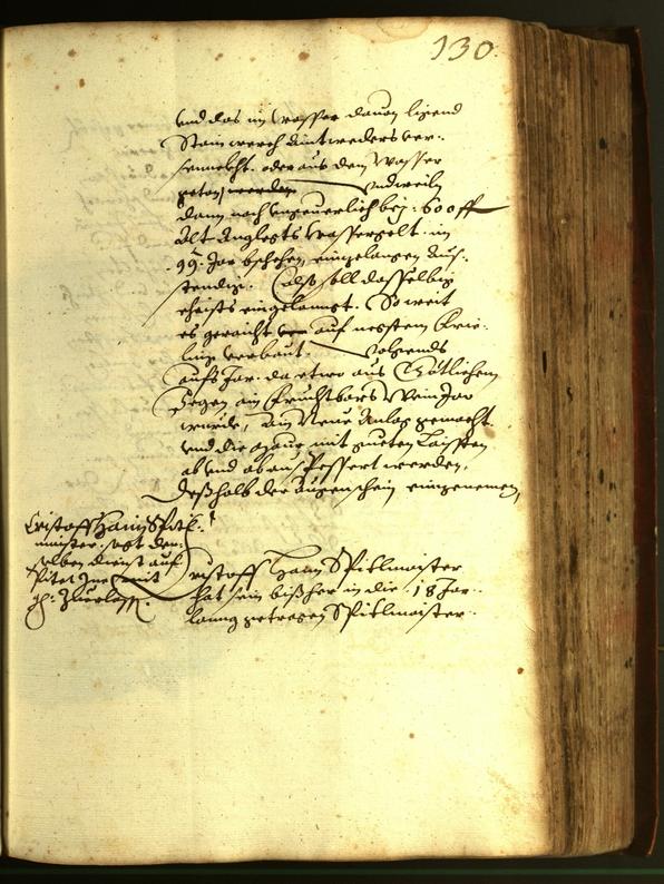 Stadtarchiv Bozen - BOhisto Ratsprotokoll 1610 