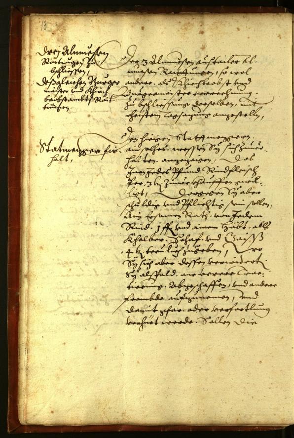 Civic Archives of Bozen-Bolzano - BOhisto Minutes of the council 1610 