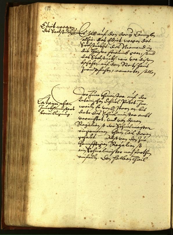 Civic Archives of Bozen-Bolzano - BOhisto Minutes of the council 1610 