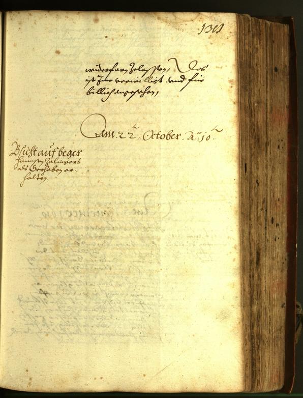 Civic Archives of Bozen-Bolzano - BOhisto Minutes of the council 1610 