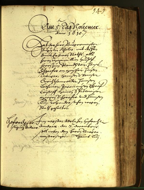 Civic Archives of Bozen-Bolzano - BOhisto Minutes of the council 1610 