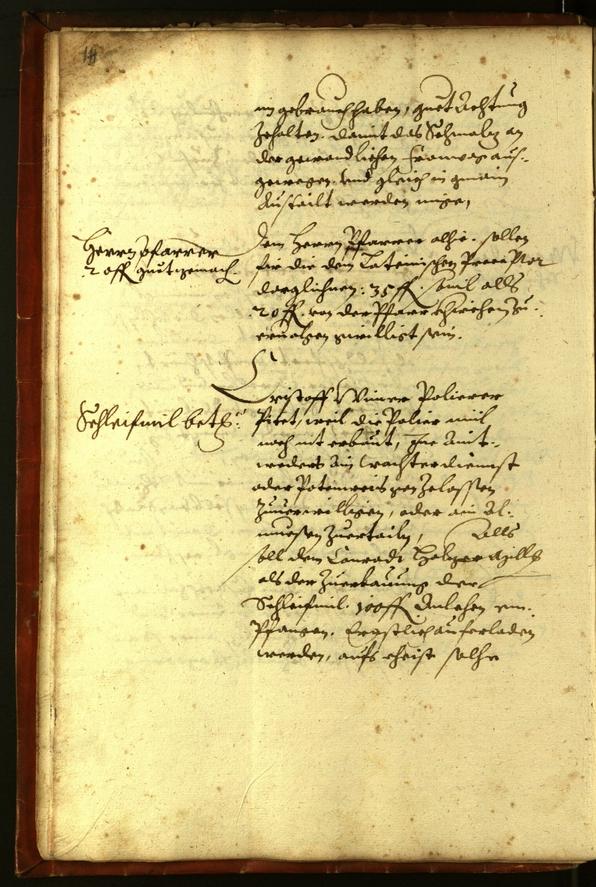 Stadtarchiv Bozen - BOhisto Ratsprotokoll 1610 