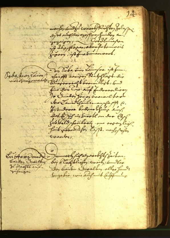 Stadtarchiv Bozen - BOhisto Ratsprotokoll 1610 