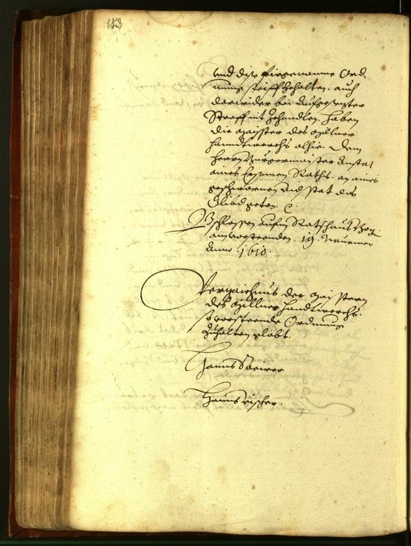 Civic Archives of Bozen-Bolzano - BOhisto Minutes of the council 1610 