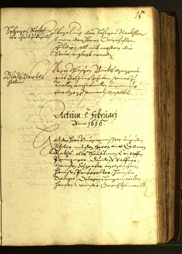 Civic Archives of Bozen-Bolzano - BOhisto Minutes of the council 1610 