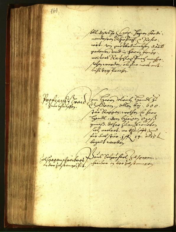 Stadtarchiv Bozen - BOhisto Ratsprotokoll 1610 