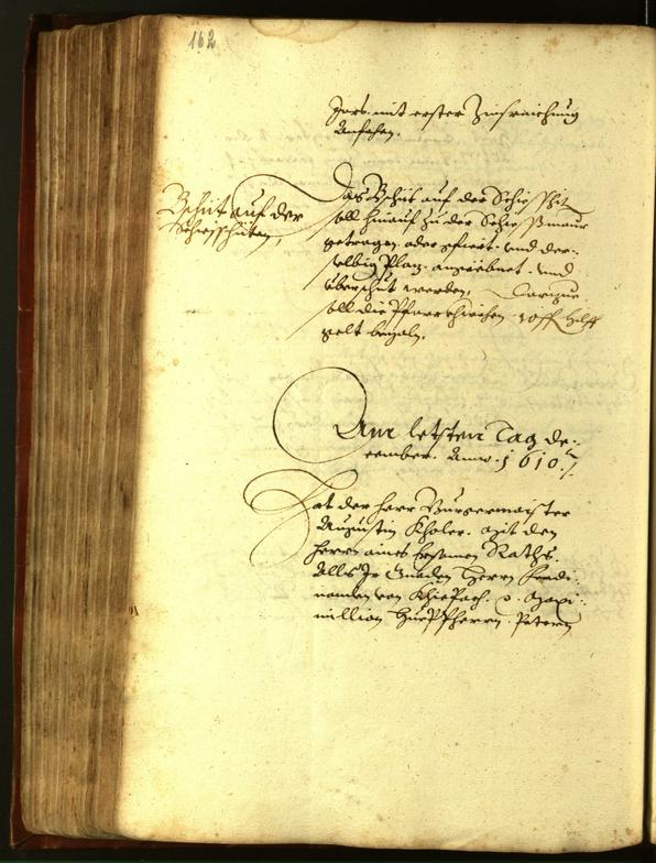 Civic Archives of Bozen-Bolzano - BOhisto Minutes of the council 1610 