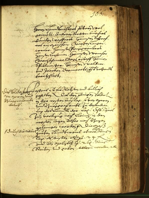 Civic Archives of Bozen-Bolzano - BOhisto Minutes of the council 1610 