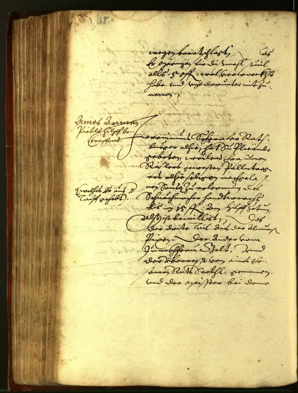 Stadtarchiv Bozen - BOhisto Ratsprotokoll 1610 