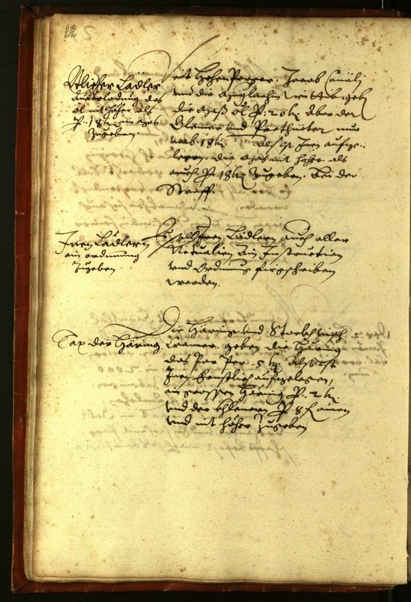 Civic Archives of Bozen-Bolzano - BOhisto Minutes of the council 1610 