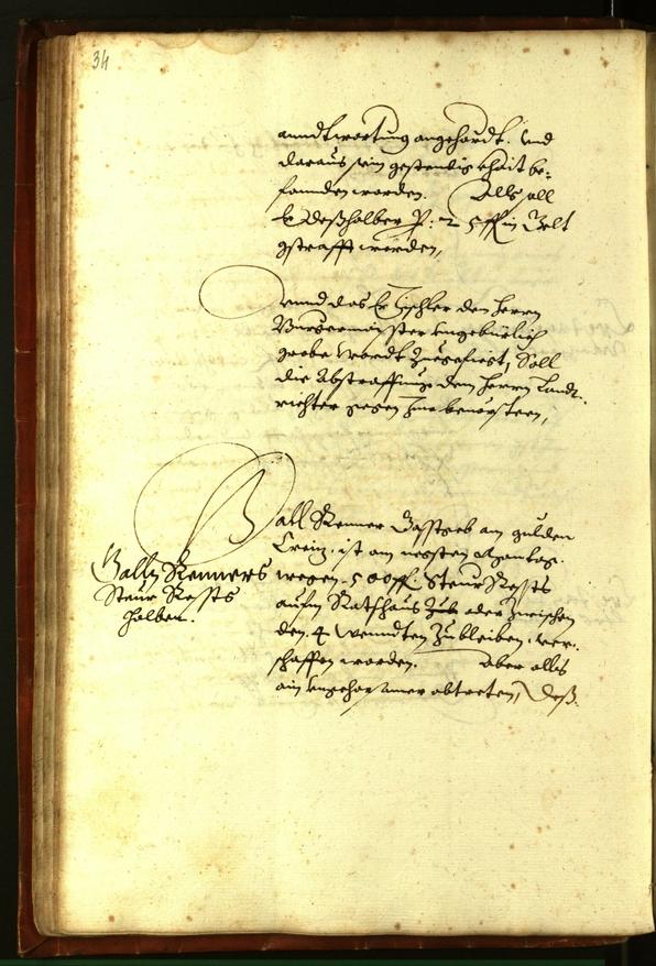 Stadtarchiv Bozen - BOhisto Ratsprotokoll 1610 