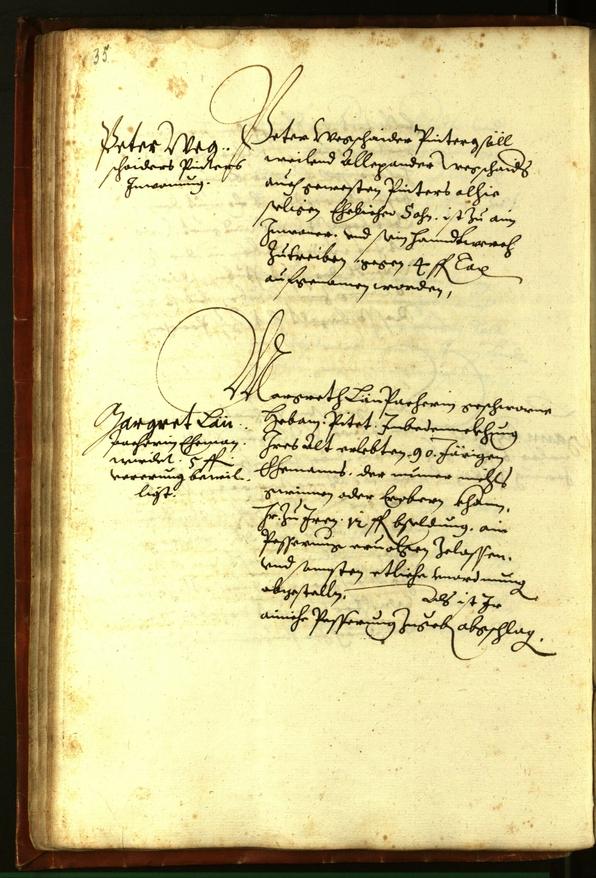 Stadtarchiv Bozen - BOhisto Ratsprotokoll 1610 