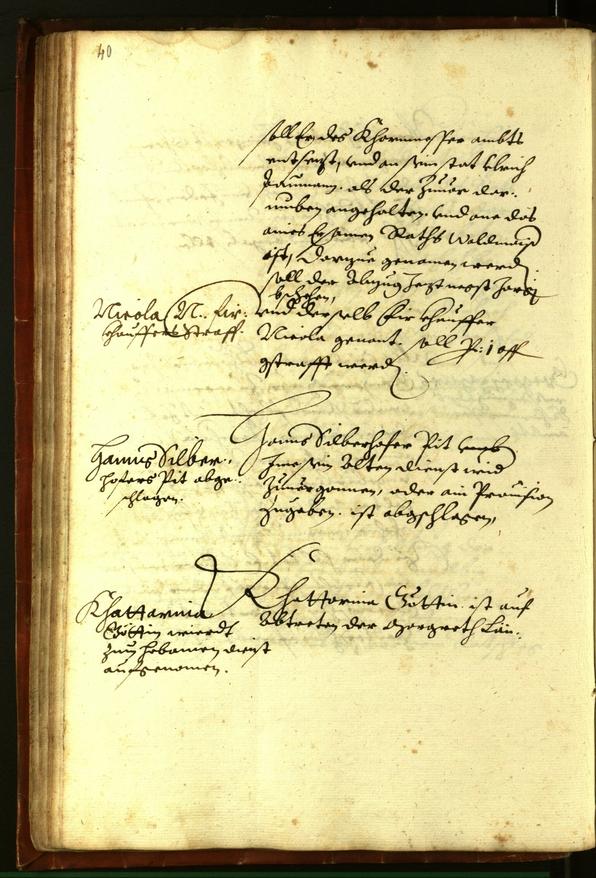 Stadtarchiv Bozen - BOhisto Ratsprotokoll 1610 