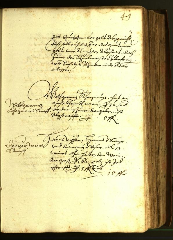 Stadtarchiv Bozen - BOhisto Ratsprotokoll 1610 