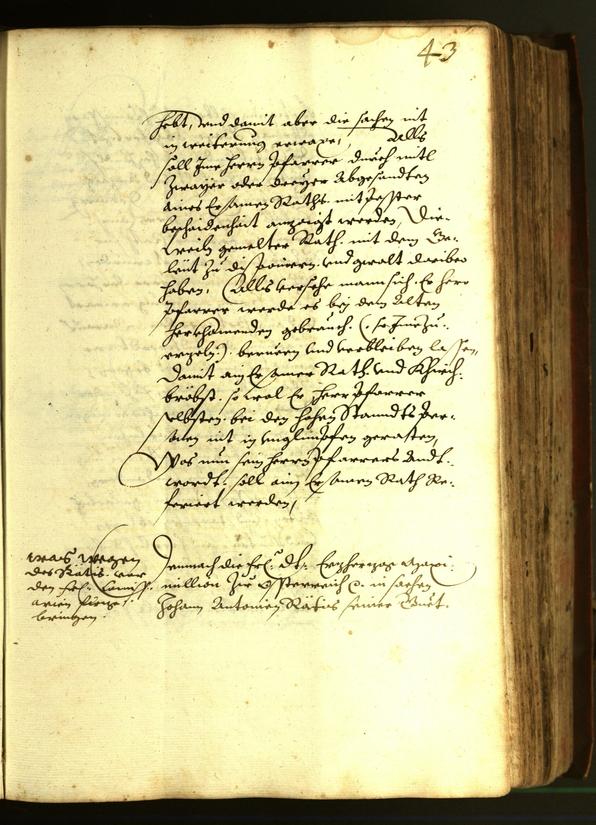 Civic Archives of Bozen-Bolzano - BOhisto Minutes of the council 1610 