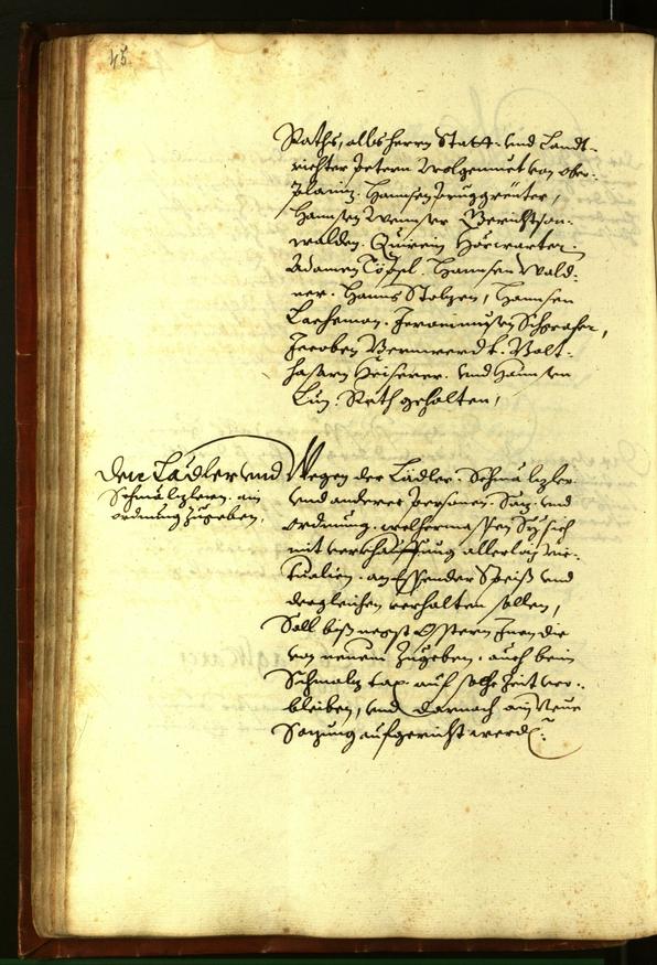 Civic Archives of Bozen-Bolzano - BOhisto Minutes of the council 1610 