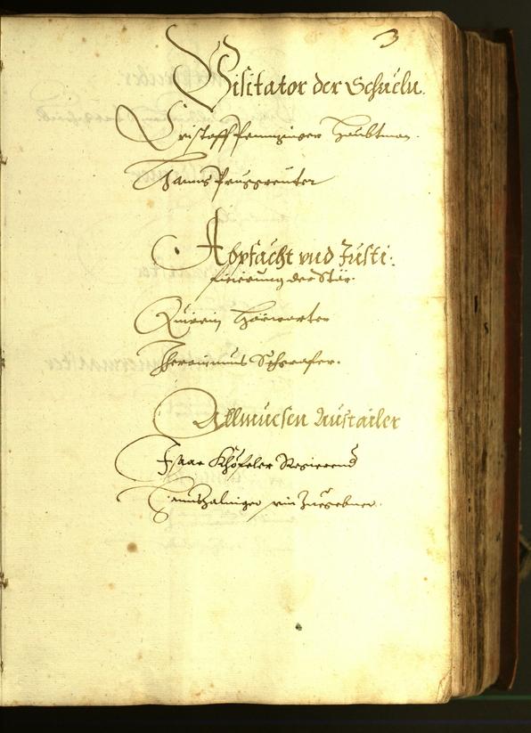 Stadtarchiv Bozen - BOhisto Ratsprotokoll 1610 