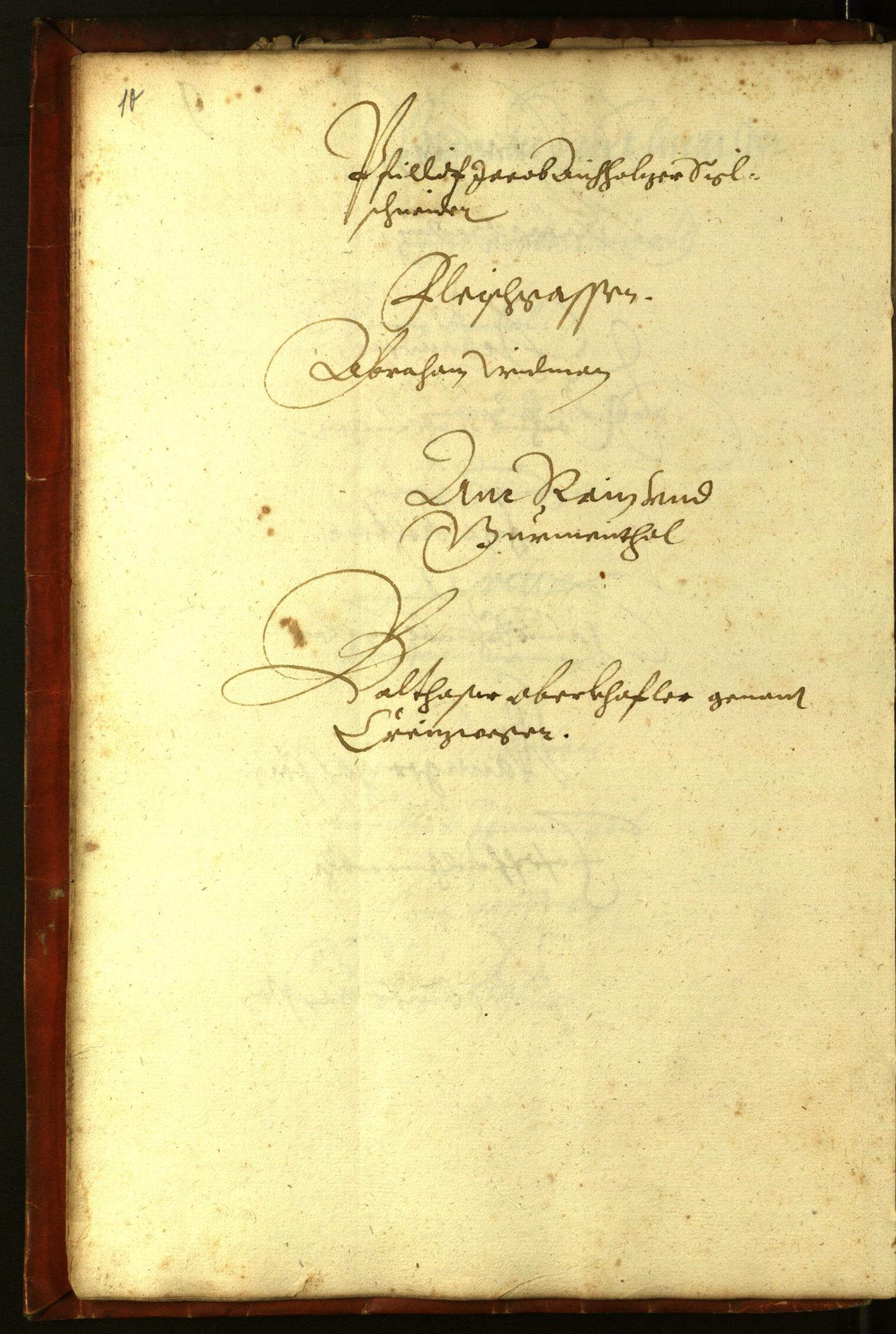 Civic Archives of Bozen-Bolzano - BOhisto Minutes of the council 1610 