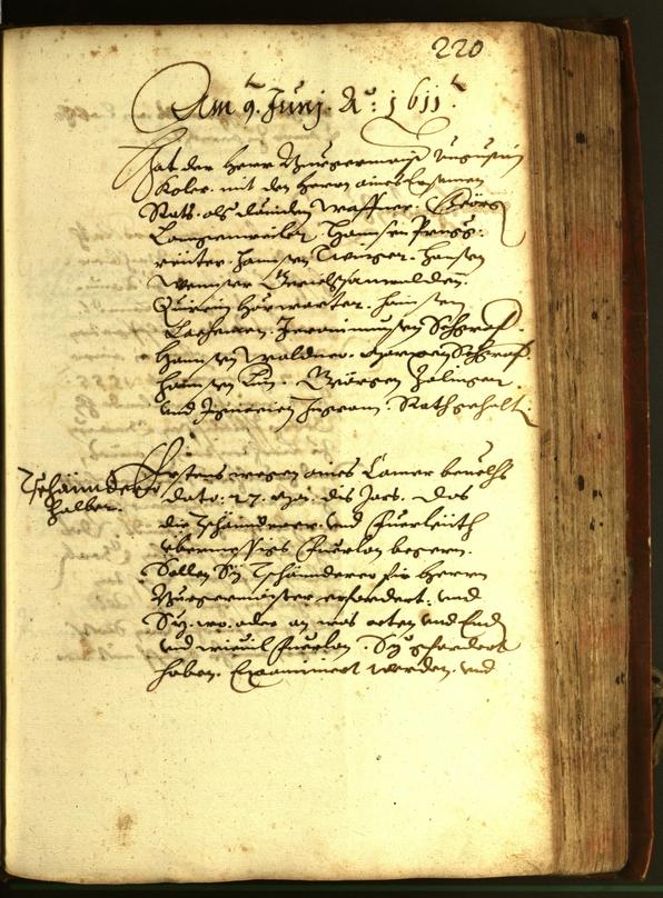 Civic Archives of Bozen-Bolzano - BOhisto Minutes of the council 1611 