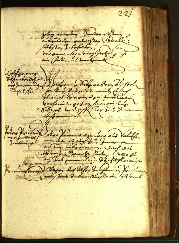 Stadtarchiv Bozen - BOhisto Ratsprotokoll 1611 