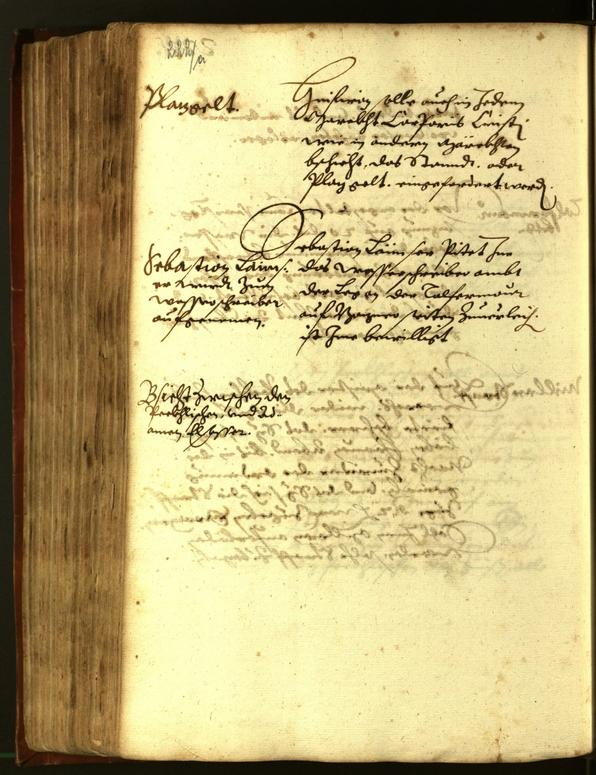 Civic Archives of Bozen-Bolzano - BOhisto Minutes of the council 1611 