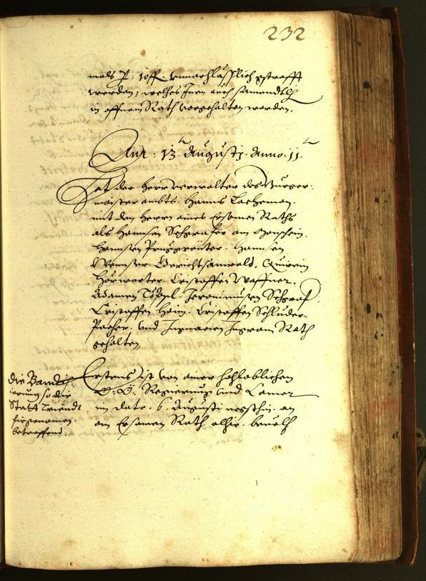 Archivio Storico della Città di Bolzano - BOhisto protocollo consiliare 1611 