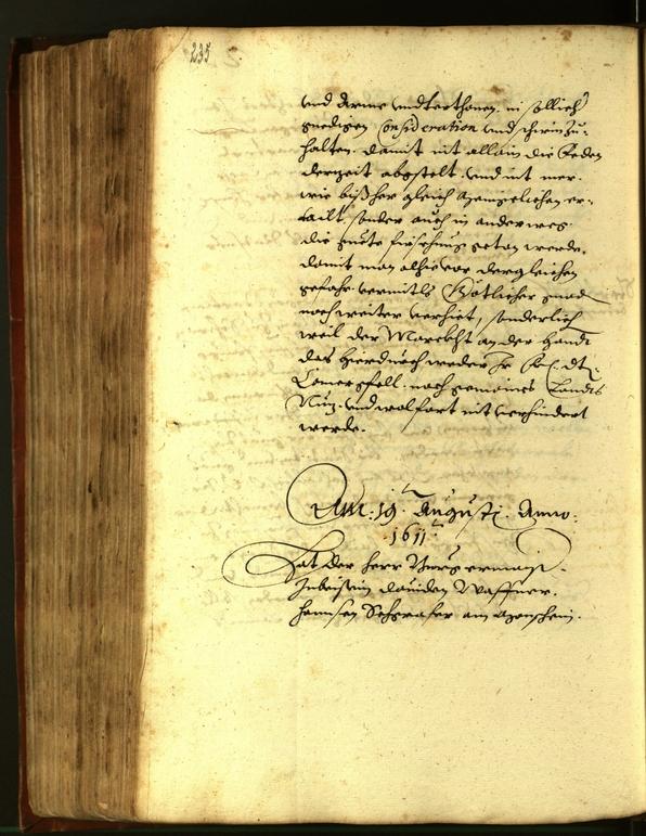 Archivio Storico della Città di Bolzano - BOhisto protocollo consiliare 1611 