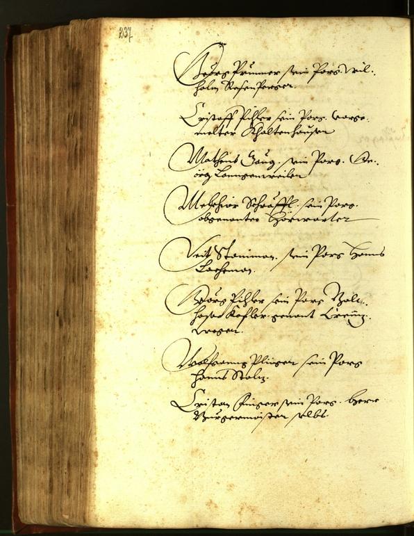 Stadtarchiv Bozen - BOhisto Ratsprotokoll 1611 