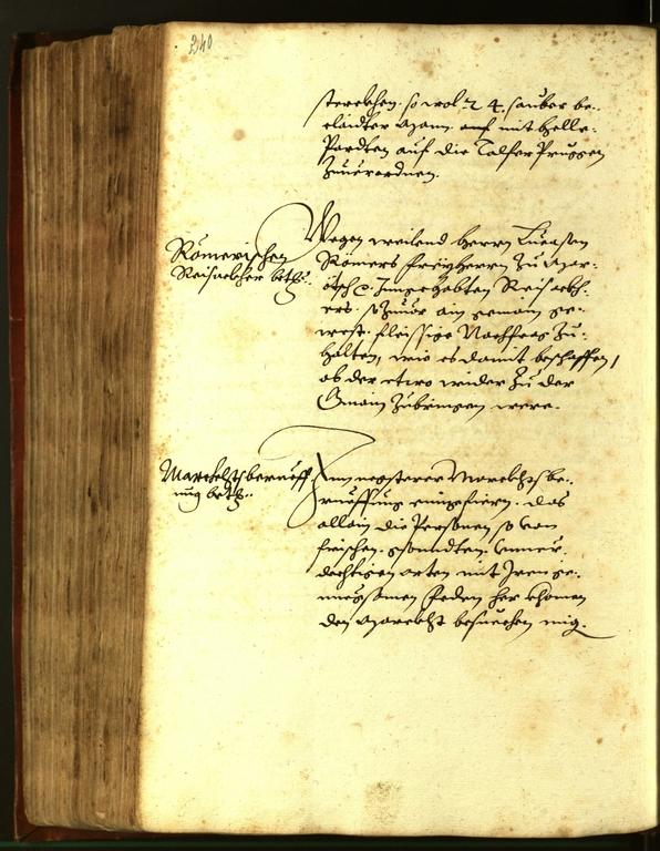 Civic Archives of Bozen-Bolzano - BOhisto Minutes of the council 1611 