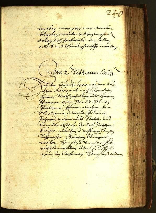 Civic Archives of Bozen-Bolzano - BOhisto Minutes of the council 1611 