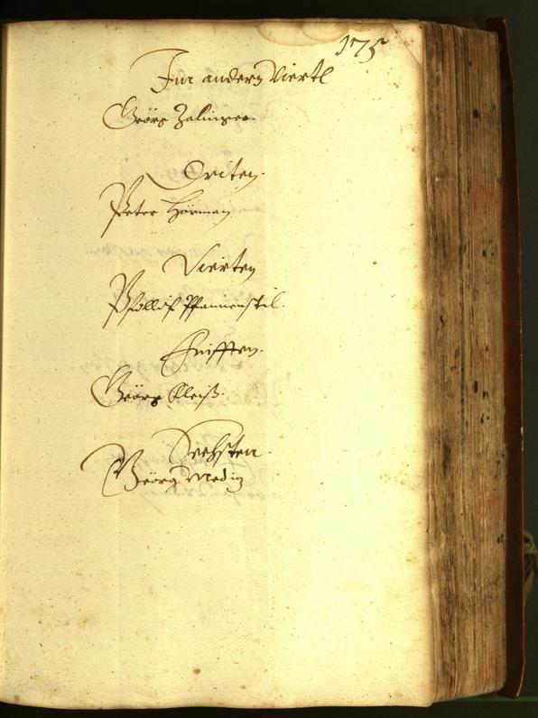 Civic Archives of Bozen-Bolzano - BOhisto Minutes of the council 1611 