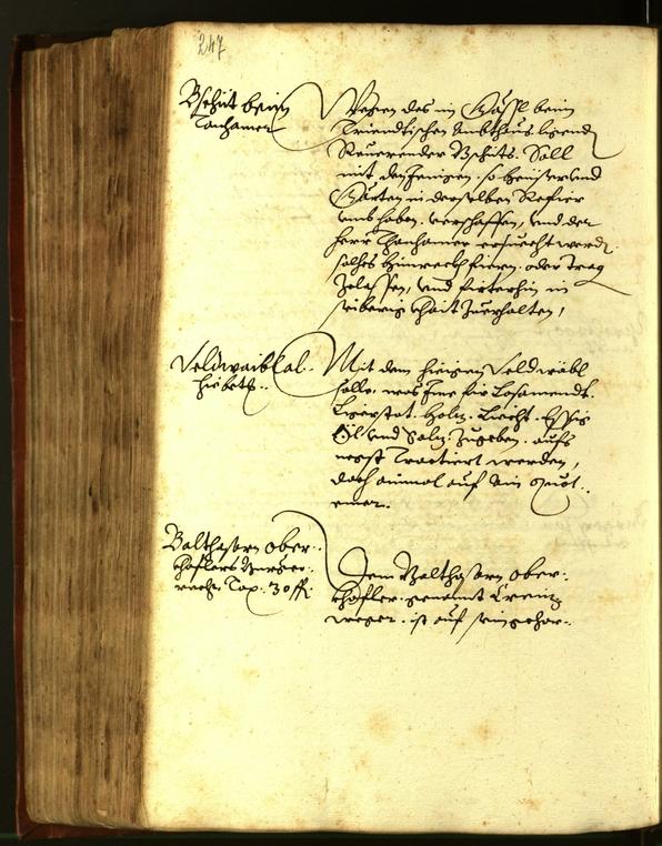 Stadtarchiv Bozen - BOhisto Ratsprotokoll 1611 