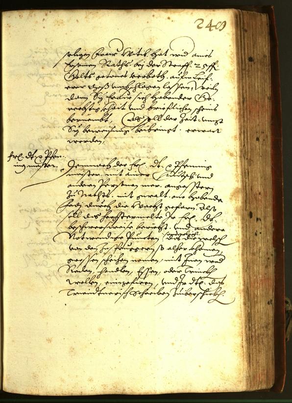 Stadtarchiv Bozen - BOhisto Ratsprotokoll 1611 