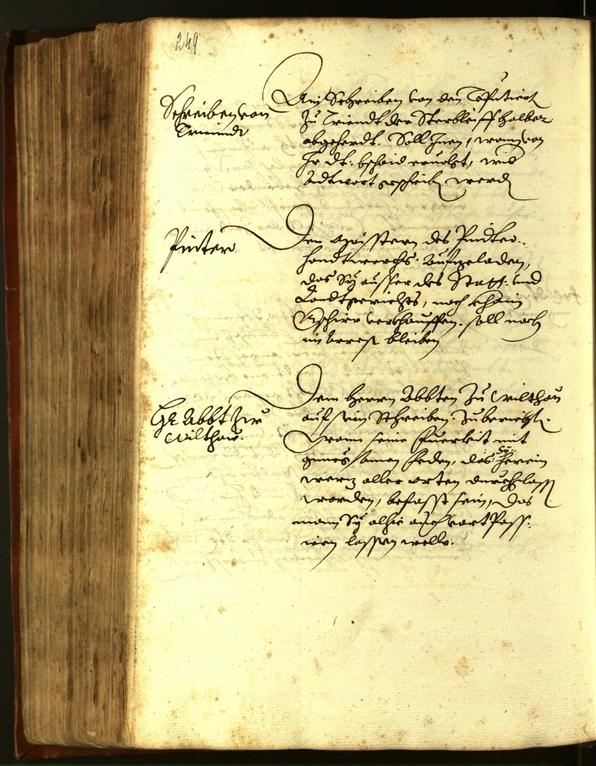 Stadtarchiv Bozen - BOhisto Ratsprotokoll 1611 