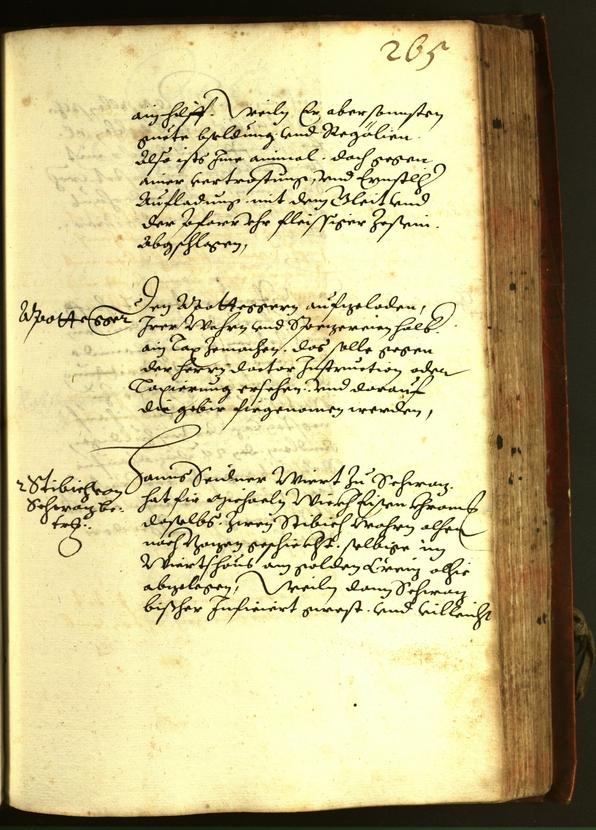 Civic Archives of Bozen-Bolzano - BOhisto Minutes of the council 1611 