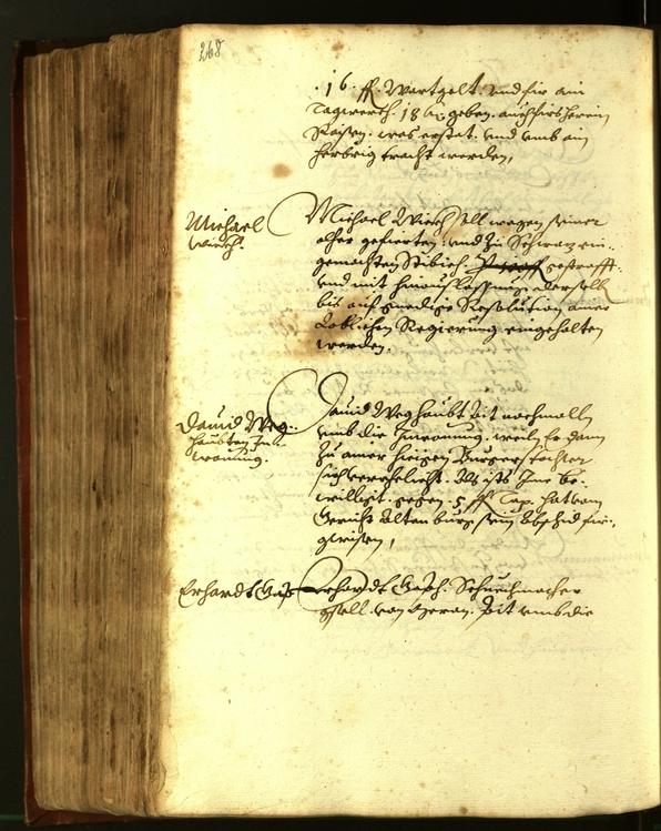 Civic Archives of Bozen-Bolzano - BOhisto Minutes of the council 1611 