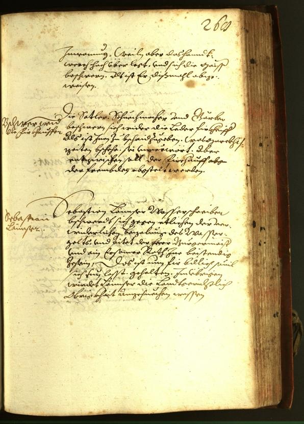 Stadtarchiv Bozen - BOhisto Ratsprotokoll 1611 