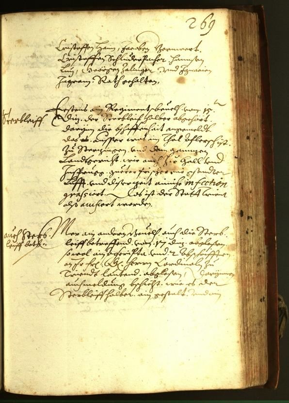 Stadtarchiv Bozen - BOhisto Ratsprotokoll 1611 