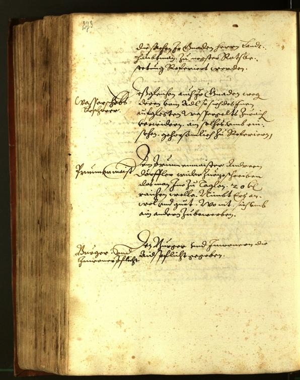 Civic Archives of Bozen-Bolzano - BOhisto Minutes of the council 1611 