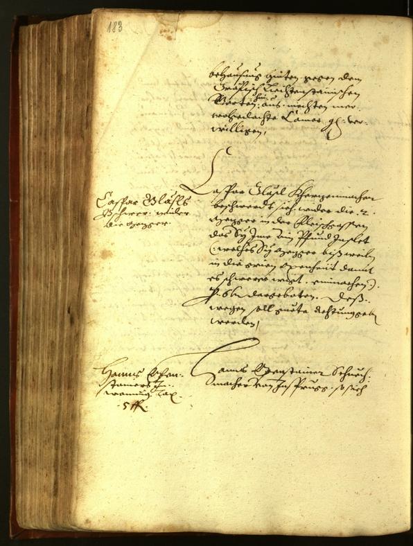 Stadtarchiv Bozen - BOhisto Ratsprotokoll 1611 